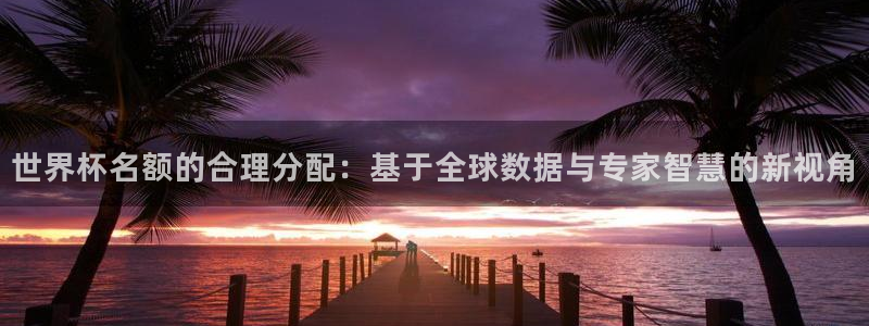 2026年世界杯时间表：世界杯名额的合理分配：基于全球数据与专家智慧的新视角